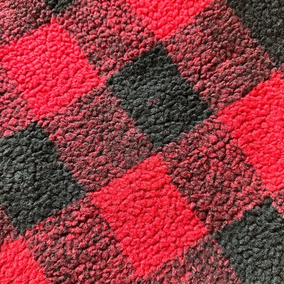 Sherpa plaid Shacket - Picture 6 of 7